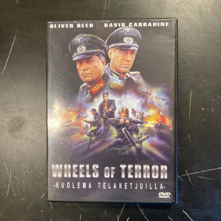 Wheels Of Terror - kuolema telaketjuilla DVD (VG+/M-) -sota-